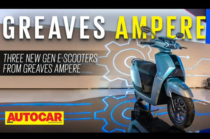 Auto Expo 2023: Greaves Ampere e-scooters walkaround video